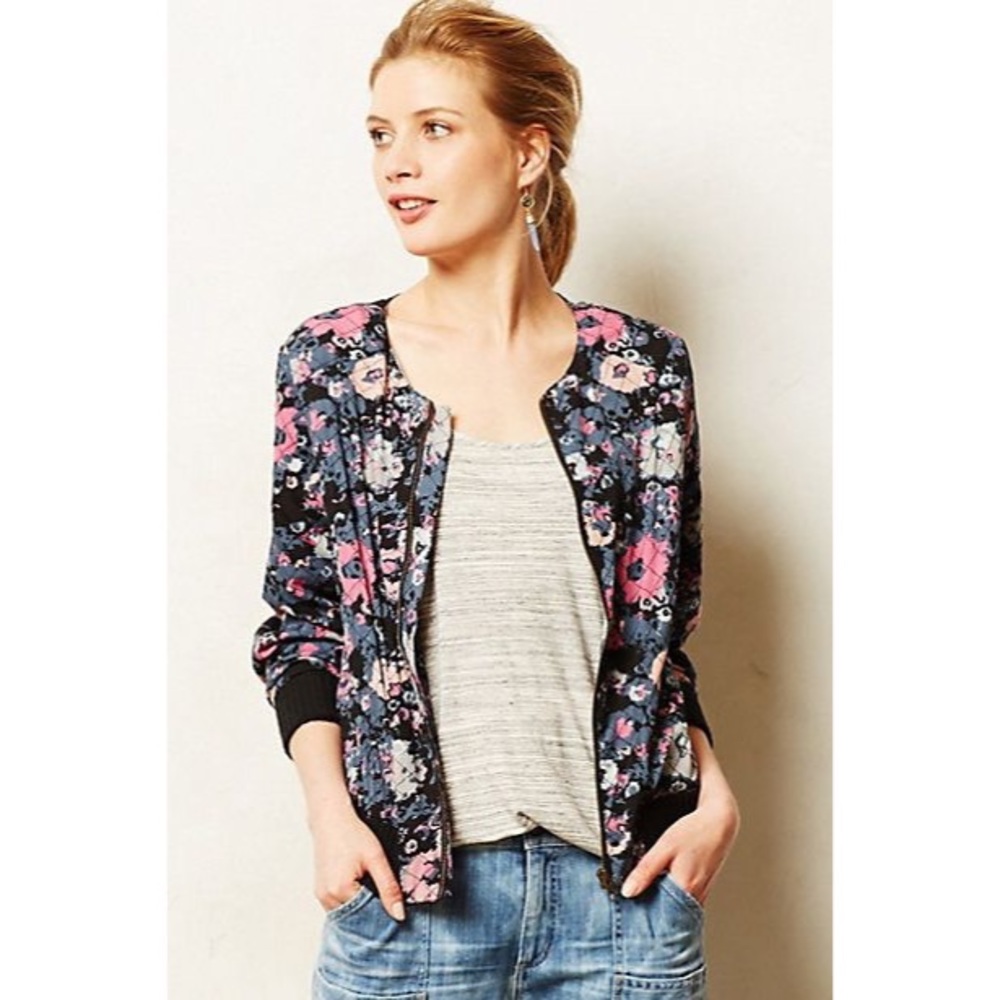 Anthropologie | Tolani Palash Bomber Jacket